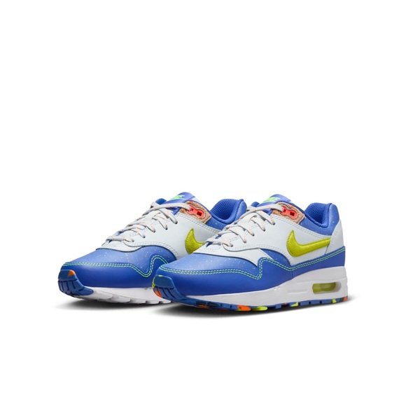 Nike Air Max 1 \'Paint Splatter\' Size 1Y Sneakers main image 5